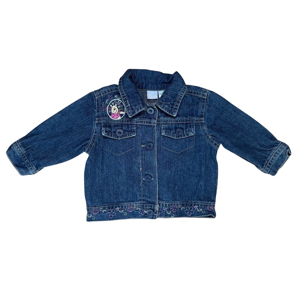 Disney Baby Winnie the Pooh Blue Denim Jean Jacket 3-6M